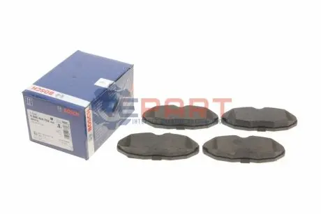 Колодки тормозные дисковые Bosch 0 986 424 702 Купить в Украине