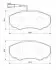Фото Комплект гальмівних колодок, дискове гальмо Bosch (0986424703) зображення 1