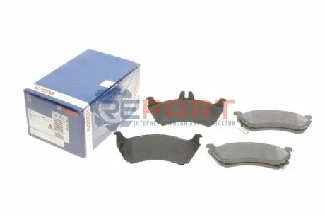 Комплект гальмівних колодок задн, MERCEDES M (W163) 2.3-5.0 02.98-06.05 Bosch 0986424708 Купити в Україні