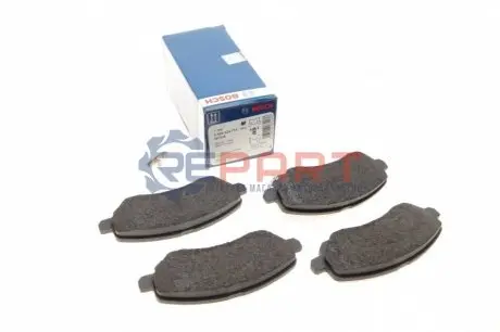 Фото 1 — Тормозные колодки, дисковые. BOSCH (0986424716) Фото Тормозные колодки, дисковые. BOSCH (0986424716) изображение 1