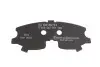 Фото Комплект гальмівних колодок передн, HYUNDAI GALLOPER I, GALLOPER II, SONATA IV 2.0-3.0 08.91-12.03 Bosch (0986424727) зображення 4