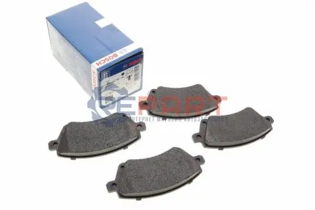 Комплект гальмівних колодок передн, TOYOTA COROLLA, COROLLA VERSO 1.4-2.0D 05.97-03.08 Bosch 0986424735 Купити в Україні