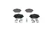 Комплект гальмівних колодок передн, LANCIA YPSILON 1.2/1.3D/1.4 10.03-12.11 Bosch (0986424793) зображення 1