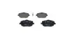 Комплект гальмівних колодок передн, LANCIA YPSILON 1.2/1.3D/1.4 10.03-12.11 Bosch (0986424793) зображення 2