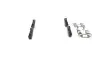 Комплект гальмівних колодок передн, LANCIA YPSILON 1.2/1.3D/1.4 10.03-12.11 Bosch (0986424793) зображення 3