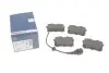 Фото Комплект гальмівних колодок задн, SEAT CORDOBA, IBIZA III VW LUPO I, POLO IV 1.0-2.0 09.98 Bosch (0986424813) зображення 1