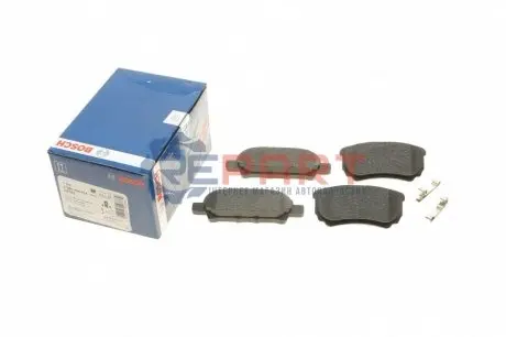 Комплект гальмівних колодок задн, CHRYSLER 200, SEBRING JEEP COMPASS, PATRIOT MITSUBISHI ENDEAVOR, LANCER CARGO, LANCER VII, LANCER VIII, OUTLANDER I 1.3-3.8 06.00 Bosch 0986424814 Купити в Україні