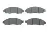 Фото Комплект гальмівних колодок передн, NISSAN NAVARA NP300 RENAULT ALASKAN 2.3D/2.5D 07.14 Bosch (0986424837) зображення 1