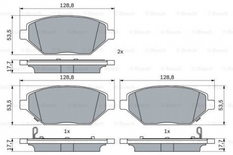 Автозапчасть BOSCH 0986424843 (фото 1)