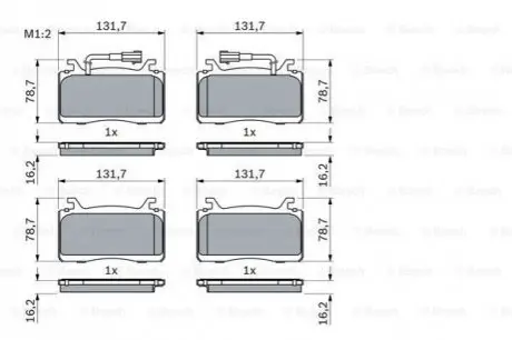 Автозапчасть Bosch 0 986 424 851