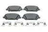 Фото Комплект гальмівних колодок передн, HYUNDAI I30 KIA CEED, PROCEED, XCEED 1.0-1.6H 11.16 Bosch (0 986 424 862) зображення 1