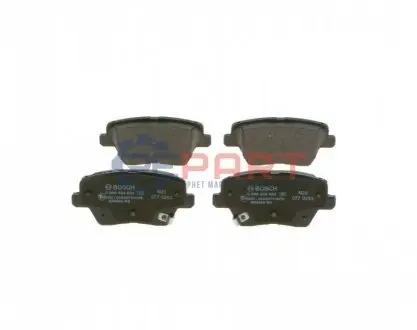 Колодки гальмівні (задні) Hyundai i30 16-/Kia Ceed 18 Bosch 0986424864 Купити в Україні