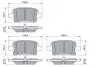 Фото Комплект гальмівних колодок задн, CHEVROLET VOLT OPEL ASTRA K, INSIGNIA B, INSIGNIA B COUNTRY, INSIGNIA B GRAND SPORT 1.0-2.0D 06.15 Bosch (0986424870) зображення 7