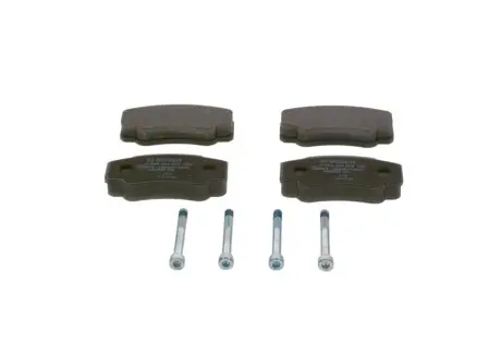 Комплект гальмівних колодок задн, PEUGEOT BOXER 2.3D 02.07 Bosch 0986424876 Купити в Україні