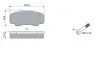 Фото Комплект гальмівних колодок задн, PEUGEOT BOXER 2.3D 02.07 Bosch (0986424876) зображення 5