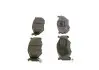 Фото Комплект гальмівних колодок передн, CHRYSLER DAYTONA, LE BARON, SARATOGA, VOYAGER II DODGE CARAVAN PLYMOUTH VOYAGER 2.2-3.3 09.86-03.01 Bosch (0 986 424 892) зображення 4