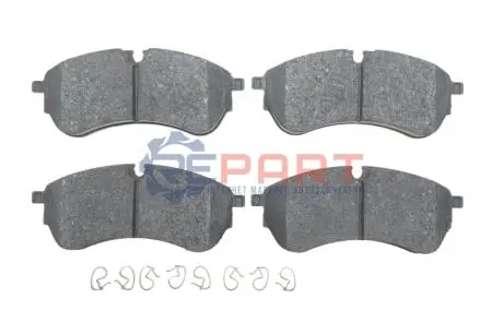 Комплект гальмівних колодок задн/передн, MAN TGE VW CRAFTER, GRAND CALIFORNIA CAMPER 2.0D/Electric 09.16 Bosch 0986424929 Купити в Україні