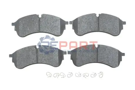 Комплект гальмівних колодок передн, MAN TGE VW CRAFTER, GRAND CALIFORNIA CAMPER 2.0D 09.16 Bosch 0986424930 Купити в Україні