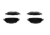 Комплект гальмівних колодок задн, AUDI A8 D5 BENTLEY BENTAYGA 3.0D-6.0 10.15 Bosch (0986424948) зображення 1