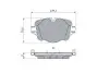 Комплект гальмівних колодок задн, AUDI A8 D5 BENTLEY BENTAYGA 3.0D-6.0 10.15 Bosch (0986424948) зображення 5
