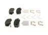 Фото Комплект гальмівних колодок передн, HYUNDAI ACCENT IV, ACCENT V, BAYON, I20 ACTIVE, I20 II, I20 III, SOLARIS 1.0-1.6D 11.10 Bosch (0 986 424 951) зображення 4