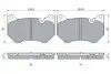 Фото Комплект гальмівних колодок передн, AUDI Q5 2.0-3.0DH 06.16 Bosch (0 986 424 966) зображення 5