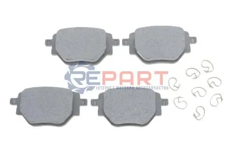 Фото Колодки гальмівні (задні) Citroen C4 Cactus 14-/C-Elysee/Peugeot 301 12-/2008/Opel Corsa F 19- BOSCH (0 986 424 988) зображення 1
