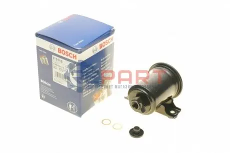 Паливний фільтр TOYOTA CAMRY, CARIBE, COROLLA, MR2 II, SPRINTER CARIB, STARLET 1.3-2.4 08.87-09.11 Bosch 0986450115 Купити в Україні