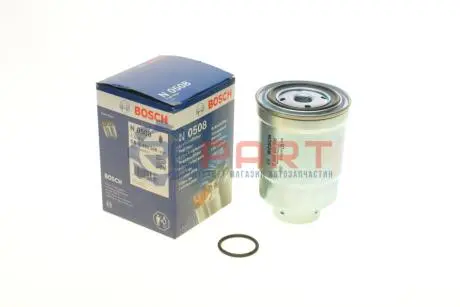 Паливний фільтр DAIHATSU DELTA WIDE HYUNDAI GALLOPER II, H100 KIA BESTA, K2500 II, K2700 II, K2700 III, K3000, PREGIO II MITSUBISHI COLT II, DELICA / SPACE GEAR, GALANT V 1.8D-3.0D 12.82 Bosch 0986450508 Купити в Україні