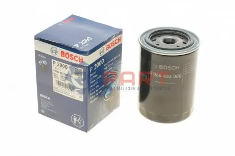 Фильтр масляный Bosch 0 986 452 000 Купить в Украине