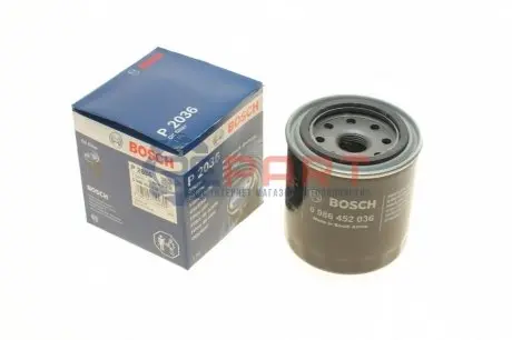 Масляний фільтр DAIHATSU TAFT HONDA ACCORD II, CITY III, CIVIC IV, CIVIC VI, CONCERTO, LEGEND III, PRELUDE II, PRELUDE IV, PRELUDE V ISUZU GEMINI, TROOPER II MAZDA 121 I 0.5-3.7 08.76-12.14 Bosch 0 986 452 036 Купити в Україні