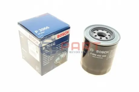 Масляний фільтр HYUNDAI GALLOPER I, GALLOPER II, GRACE, H-1, H-1 / STAREX, H100, PORTER, TERRACAN SUZUKI XL-7 2.5D/2.6/2.7 08.91 Bosch 0986452066 Купити в Україні