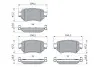 Фото Комплект гальмівних колодок задн, MAZDA 6 2.0/2.2D/2.5 08.12 Bosch (0986460010) зображення 1