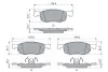Комплект гальмівних колодок передн, MAZDA 2 TOYOTA AYGO X, YARIS 1.0/1.5/1.5H 02.20 Bosch (0986460018) зображення 1