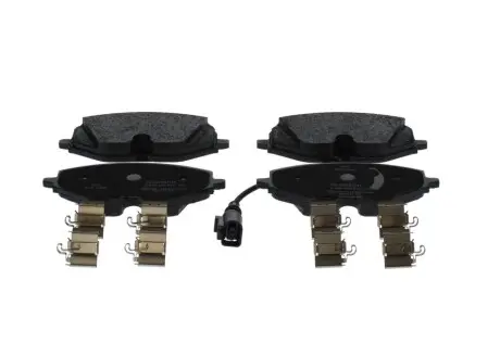 Комплект гальмівних колодок передн, AUDI A3, A3 ALLSTREET CUPRA LEON, LEON SPORTSTOURER SEAT LEON, LEON SPORTSTOURER SKODA OCTAVIA IV VW CADDY CALIFORNIA V CAMPER, CADDY V 1.0-2.5 07.19 Bosch 0986460072