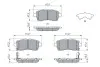 Фото Комплект гальмівних колодок, дискове гальмо Bosch (0 986 460 075) зображення 1