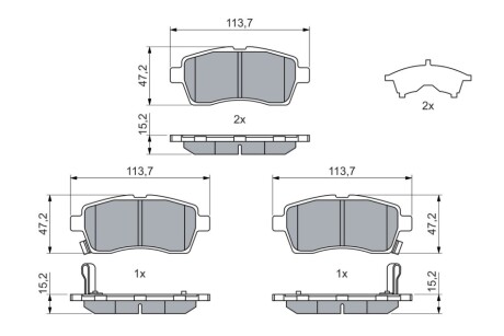 Автозапчасть BOSCH 0 986 460 075 (фото 1)