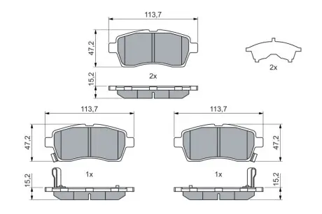 Автозапчасть Bosch 0 986 460 075 Купить в Украине