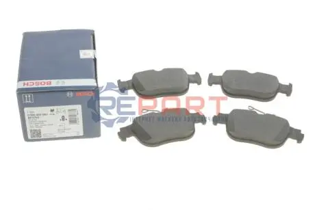 Комплект гальмівних колодок задн, AUDI A3, A3 ALLSTREET CUPRA FORMENTOR, LEON, LEON SPORTSTOURER FORD TOURNEO CONNECT V761 NADWOZIE WIELKO, TRANSIT CONNECT V761 SEAT LEON 1.0-2.5 07.19 Bosch 0 986 460 083 Купити в Україні