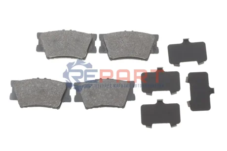 Комплект гальмівних колодок задн, LEXUS ES TOYOTA AVALON, CAMRY, MARK X ZIO I, RAV 4 III, RAV 4 IV 2.0-3.5 11.05 Bosch 0986460119 Купити в Україні