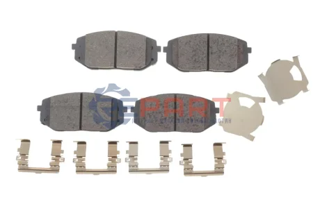 Комплект тормозных колодок передн, HYUNDAI IONIQ 5, IONIQ 6, TUCSON KIA EV6 1.6-Electric 11.20 Bosch 0986460164