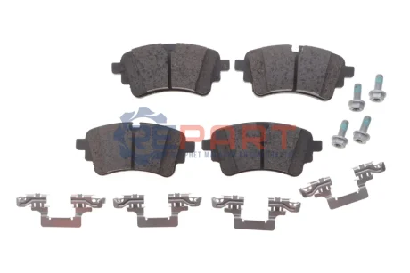 Комплект гальмівних колодок, AUDI A4 ALLROAD B9, A4 B9, A5, A6 ALLROAD C8, A6 C8, A7, A8 D5, Q5, Q7 VW TOUAREG 1.4-4.0H 01.15 Bosch 0986460174 Купити в Україні