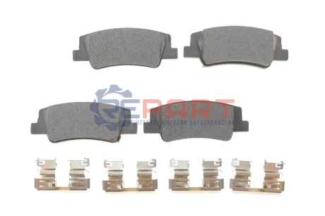 Колодки гальмівні (задні) Hyundai Tucson 20-/Kia Niro 22- (+ датчики) Bosch 0986460236 Купити в Україні