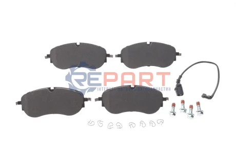 Комплект гальмівних колодок передн, AUDI Q4 E-TRON CUPRA TAVASCAN SKODA ELROQ, ENYAQ IV VW ID. BUZZ, ID. BUZZ CARGO, ID.4, ID.5, ID.7 Electric 05.20 Bosch 0986460281 Купити в Україні