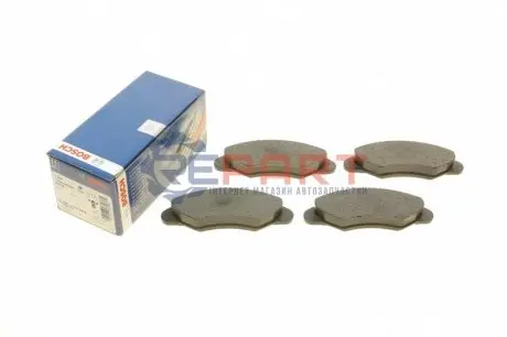 Фото Колодки гальмівні (передні) Ford Escort V/VI 90-00/Orion III 90-93 BOSCH (0986460949) зображення 1