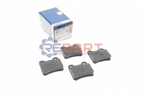 Комплект гальмівних колодок задн, OPEL ASTRA F, ASTRA F CLASSIC, CALIBRA A, KADETT E, VECTRA A SAAB 900 II 1.4-2.5 09.84-01.05 Bosch 0986460955 Купити в Україні