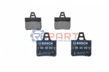 Тормозные колодки, дисковый тормоз.) Bosch 0986460958 Купить в Украине