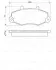 Фото Колодки гальмівні (передні) Ford Transit 91-00 14" Bosch (0986460963) зображення 1