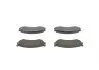 Фото Комплект гальмівних колодок передн, NISSAN NAVARA, PRIMERA 1.6/2.0D/2.5D 06.90-10.01 Bosch (0986460981) зображення 2