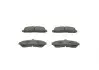 Фото Комплект гальмівних колодок передн, NISSAN MICRA II 1.0-1.5D 08.92-02.03 Bosch (0986461122) зображення 1